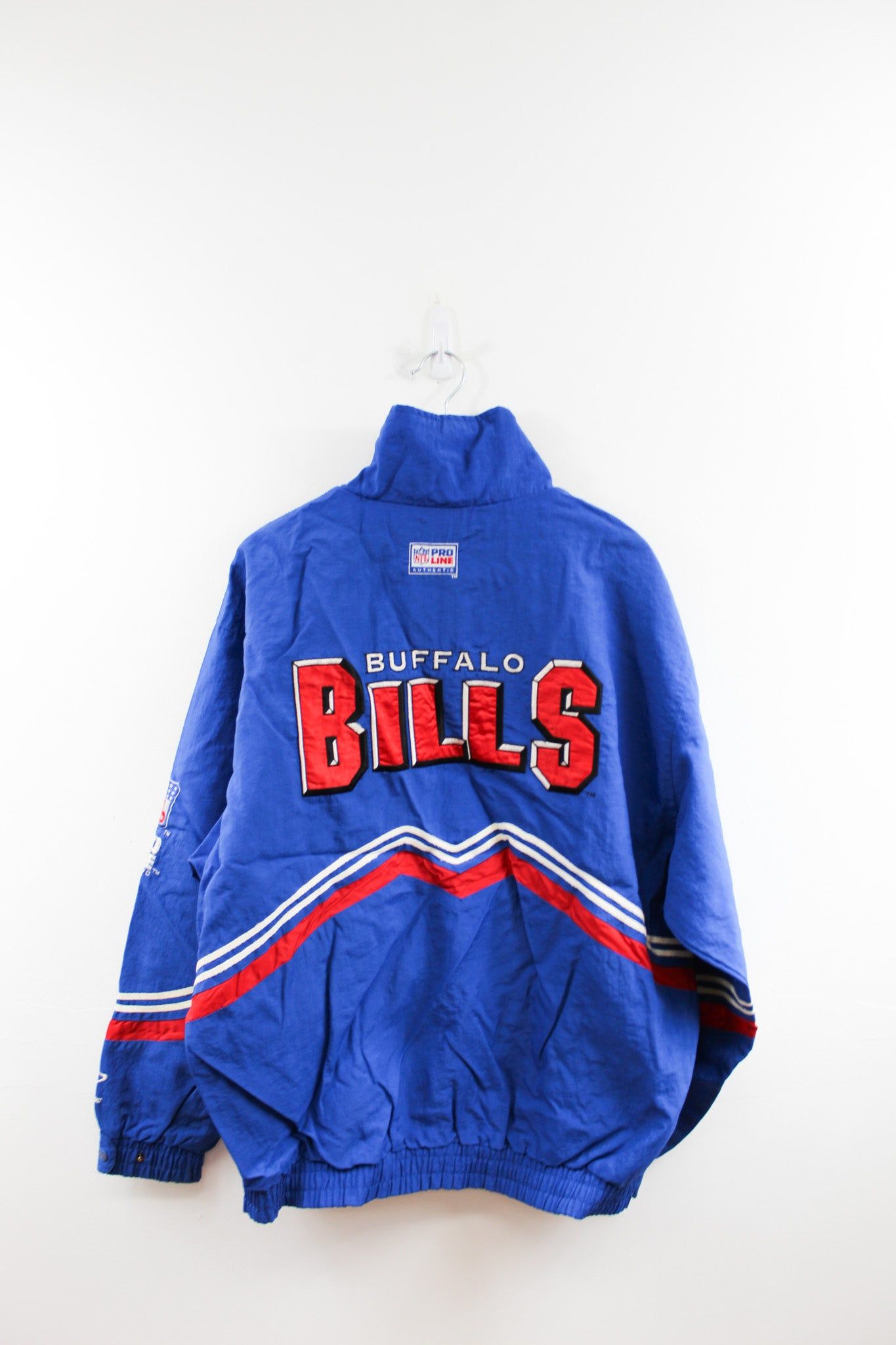 CC - Vintage NFL Pro Line Buffalo Bills Nylon Windbreaker sold by HG Vintage product image thumbnail 4