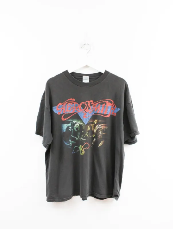 Vintage 02' Aerosmith Girls Of Summer Tour Tee sold by HG Vintage