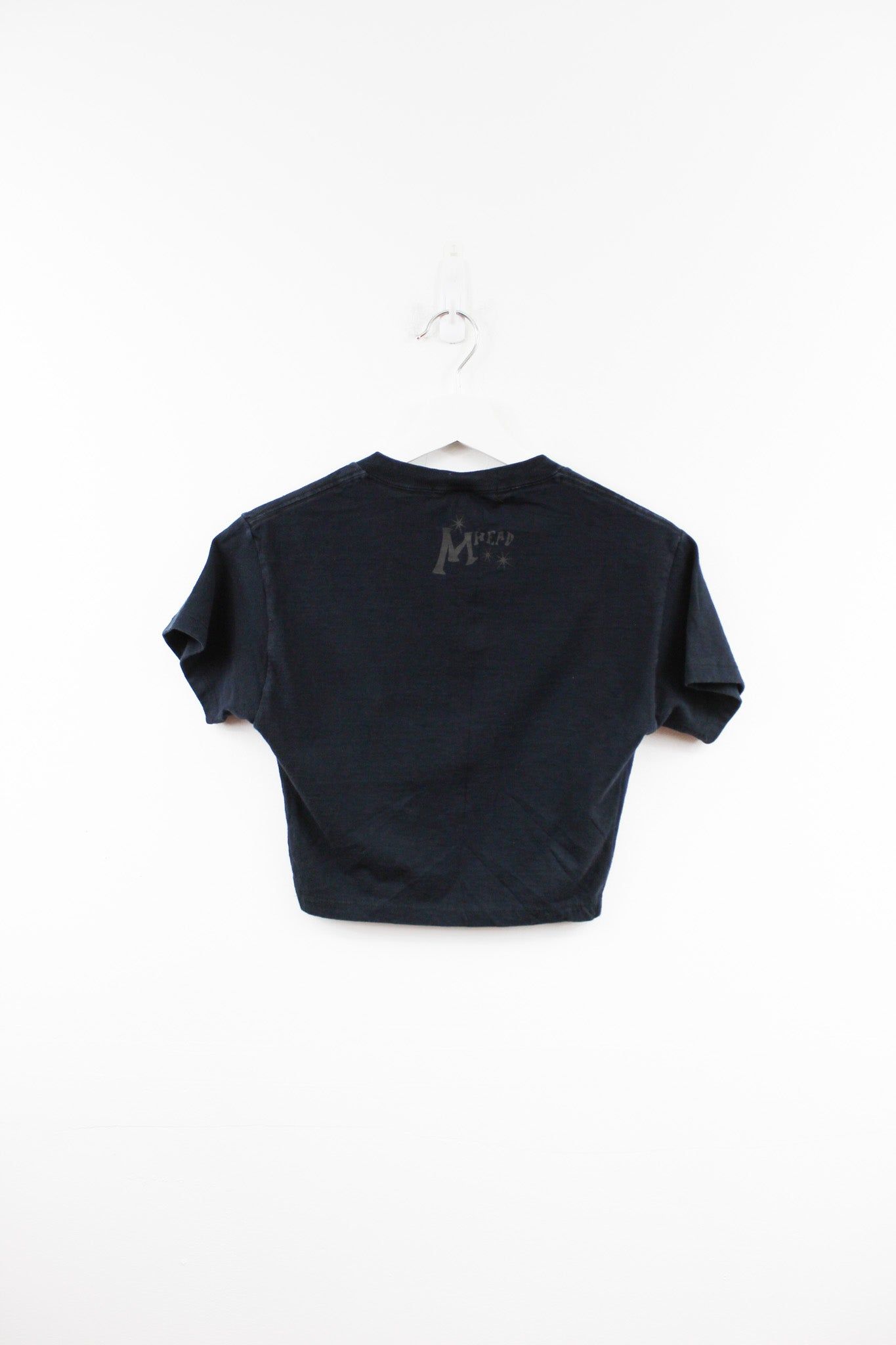 Haus Of Mojo Vintage Reworked Rolling Stones Tongue Logo Crop Baby Tee sold by HG Vintage product image thumbnail 3