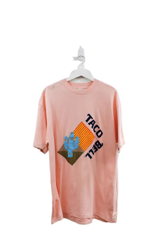 Z - Vintage Single Stitch Taco Bell Logo Tee sold by HG Vintage