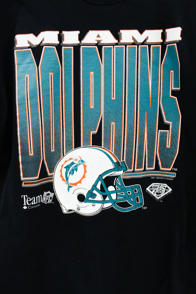 Z - Vintage Single Stitch 1994 NFL Miami Dolphins NFLPA Canada Script Tee sold by HG Vintage product image thumbnail 2