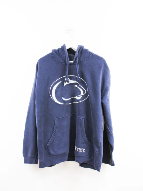Penn State Embroidered Logo Hoodie sold by HG Vintage