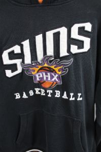 NBA Phoenix Suns Embroidered Logo Hoodie sold by HG Vintage