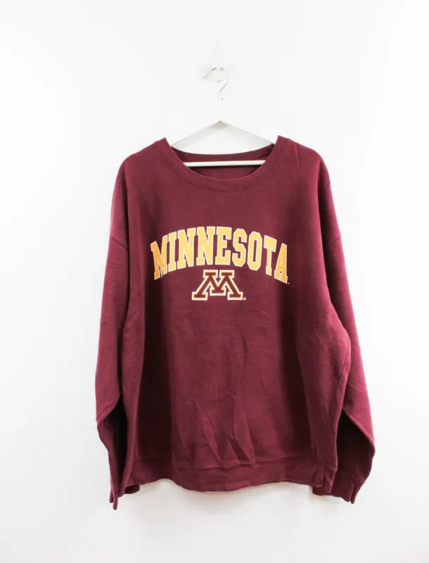 University Of Minnesota Logo & Script Crewneck sold by HG Vintage