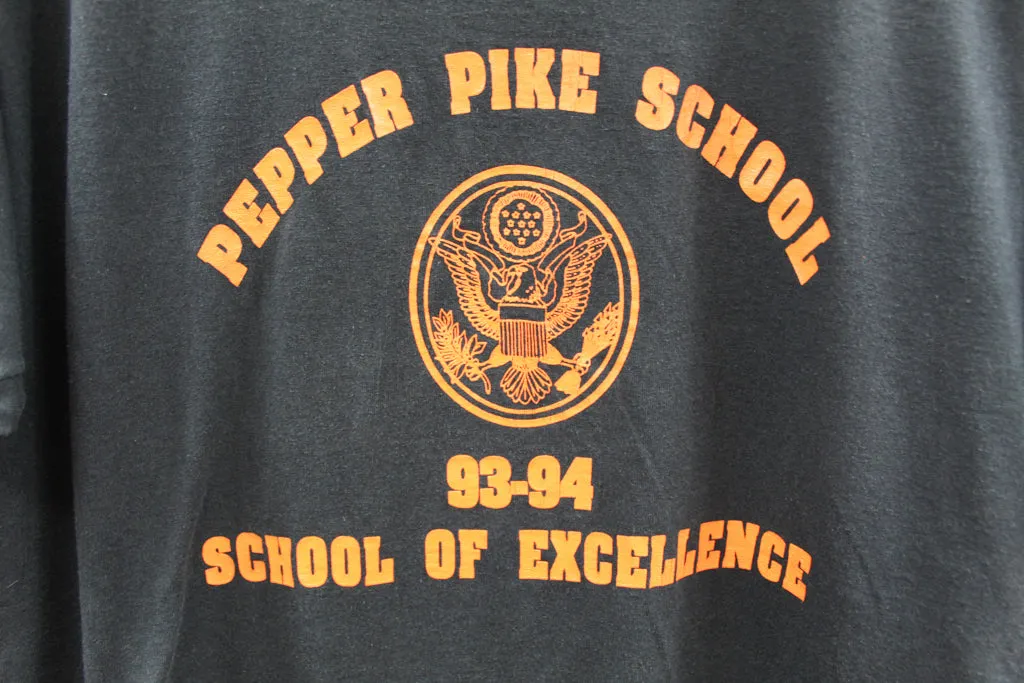 Z - Vintage Single Stitch 93-94 Pepper Pike School School Of Excellence Tee sold by HG Vintage product image thumbnail 2