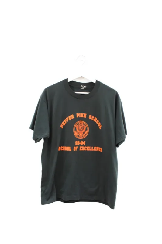 Z - Vintage Single Stitch 93-94 Pepper Pike School School Of Excellence Tee sold by HG Vintage