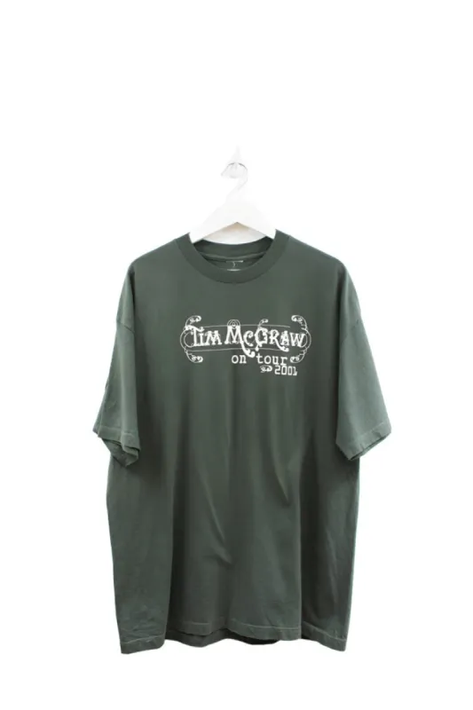 Z - Vintage 2001 Tim McGraw Tour Picture Tee sold by HG Vintage