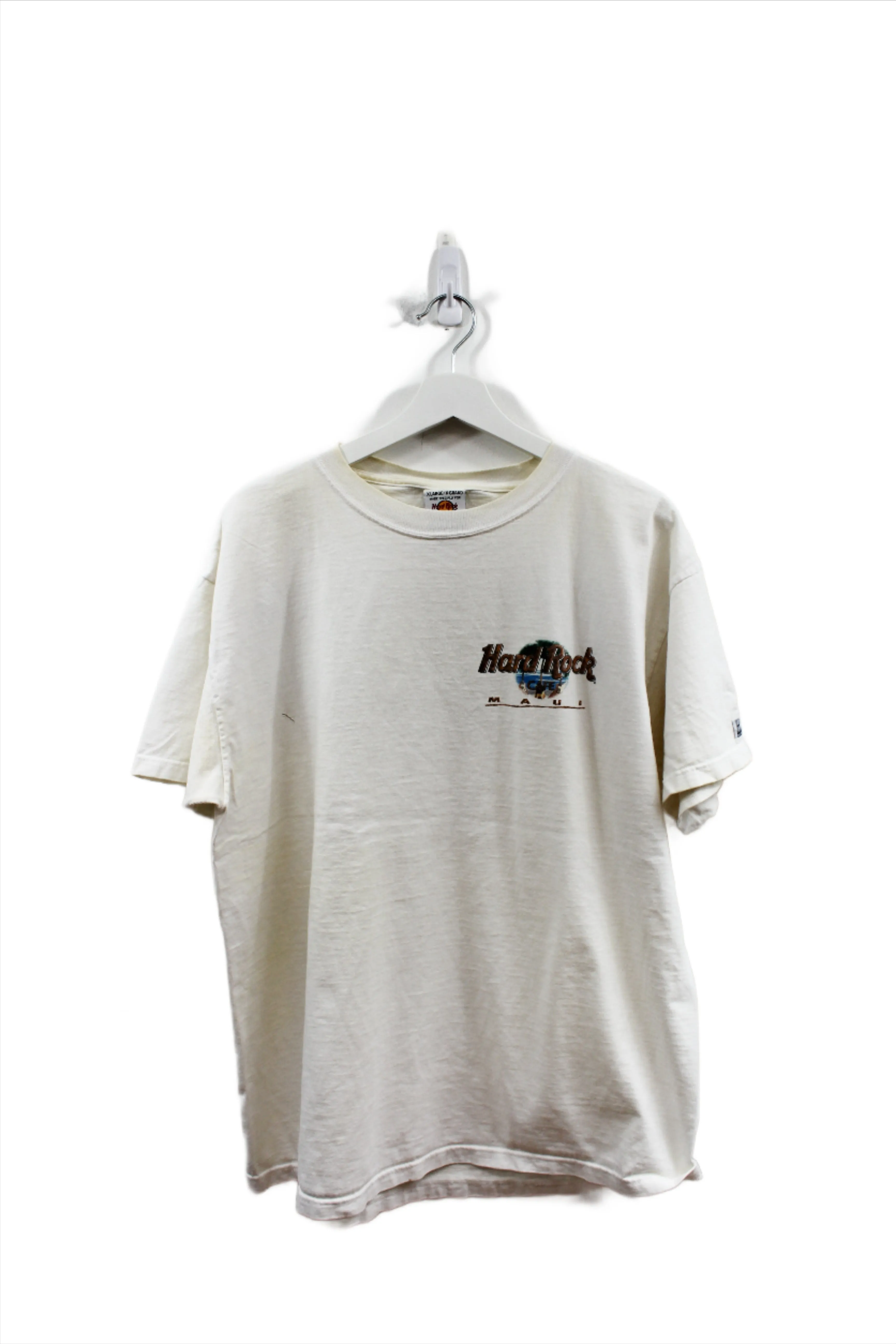 X - Vintage Hard Rock Cafe Maui Hawaii Beach & Guitars Tee sold by HG Vintage
