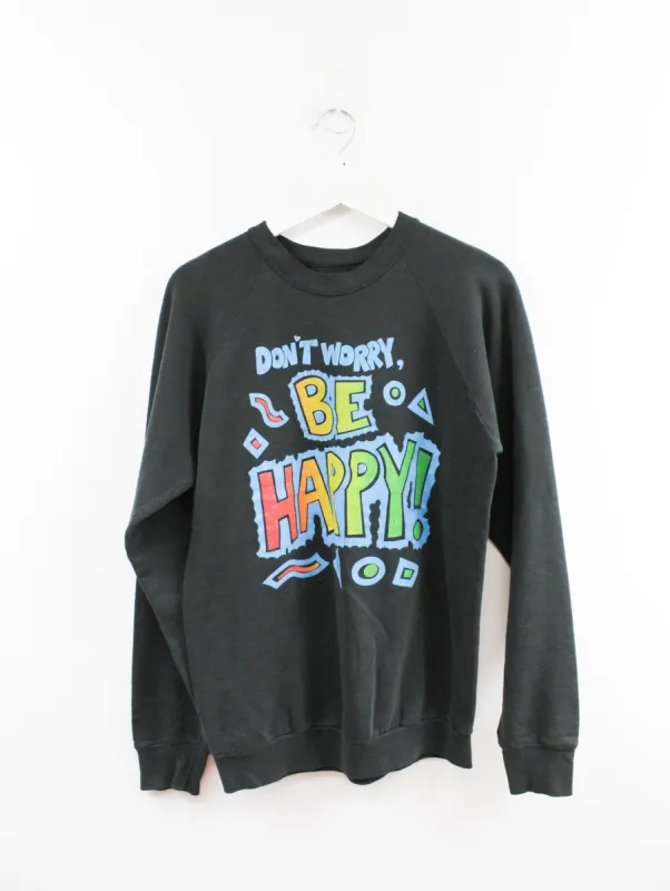 Vintage Be Happy! Crewneck sold by HG Vintage