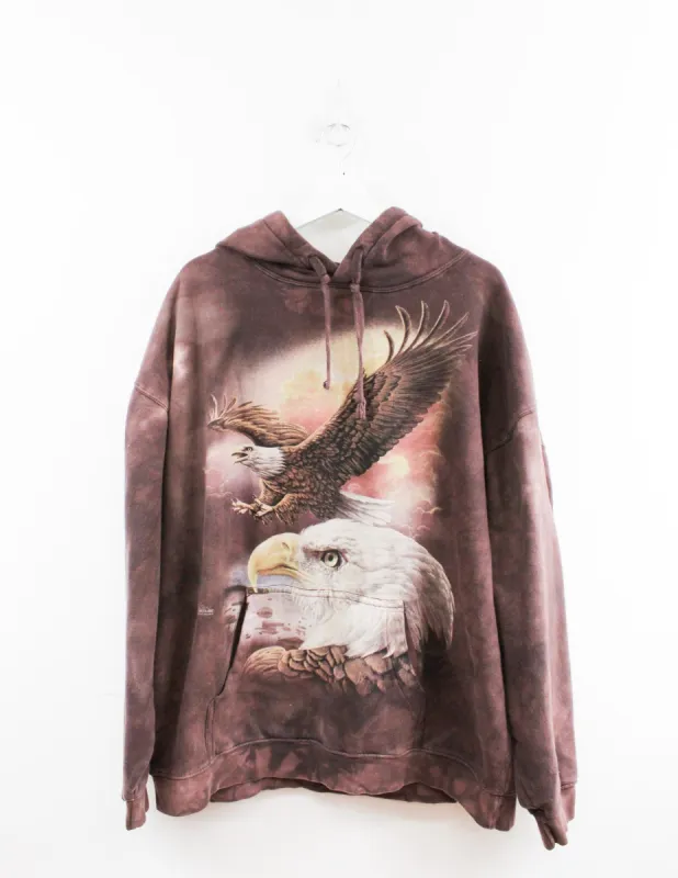Eagles & Sky Hoodie sold by HG Vintage