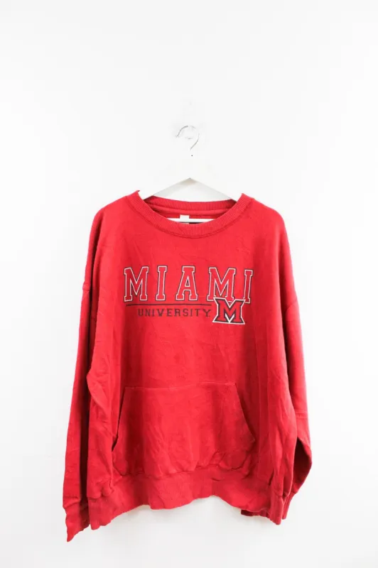 University Of Miami Script Crewneck sold by HG Vintage