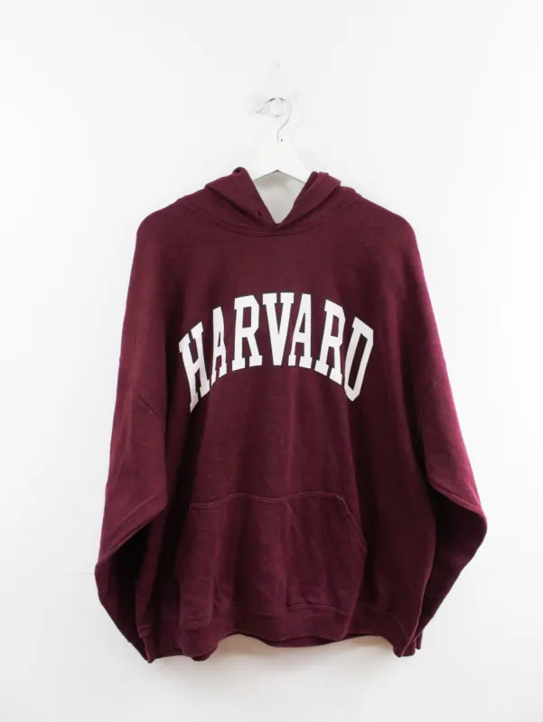 Harvard Script Hoodie sold by HG Vintage