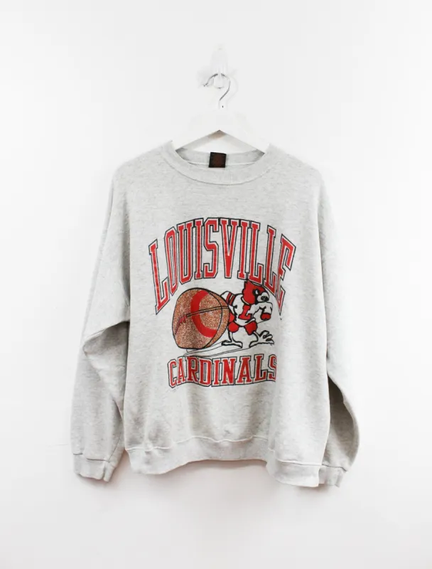 Vintage Louisville Cardinals Football Mascot Crewneck sold by HG Vintage