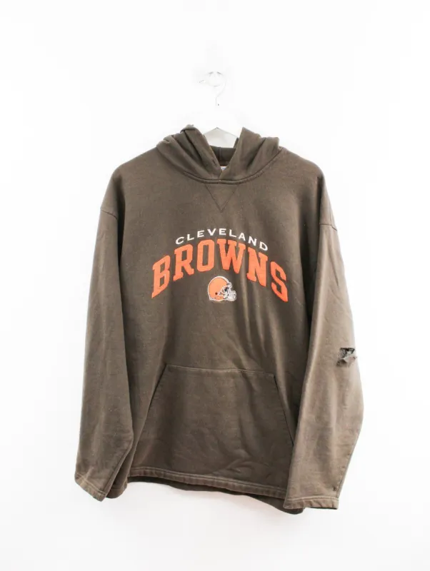 NFL Cleveland Browns Helmet Embroidered Hoodie sold by HG Vintage