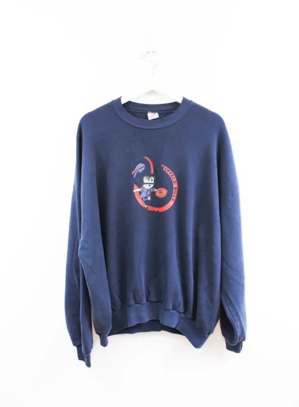 Vintage Buffalo Bills Kicker Crewneck sold by HG Vintage