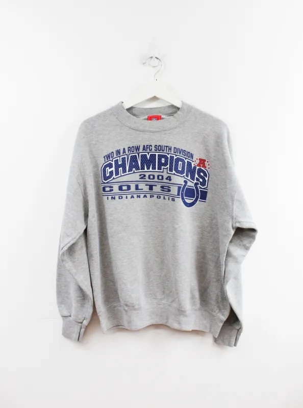 Vintage 04' Indianapolis Colts AFC Champ Crewneck sold by HG Vintage