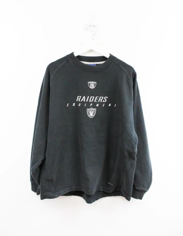 Reebok Oakland Raiders Equipment Crewneck sold by HG Vintage