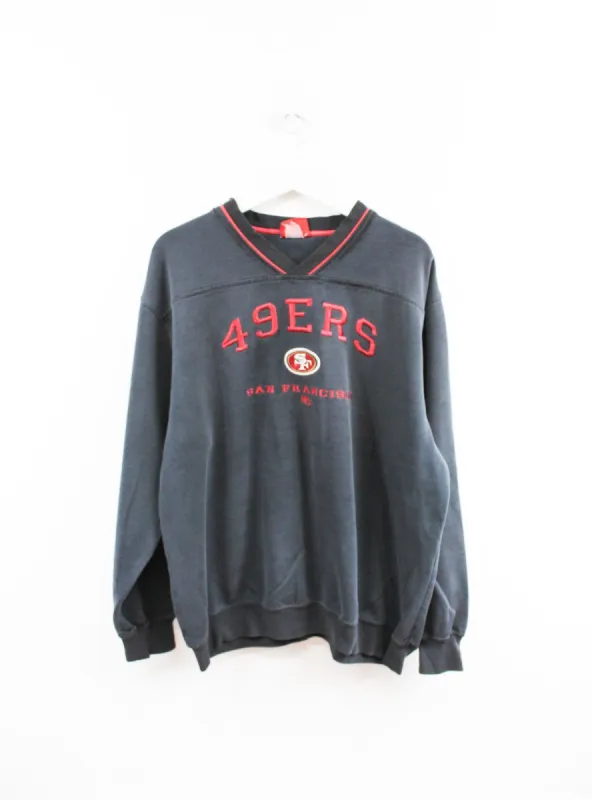 NFL San Francisco 49ers Embroidered Logo Crewneck sold by HG Vintage
