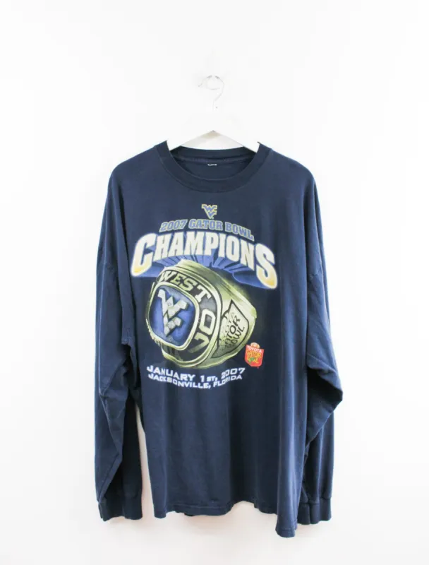 Vintage 07' Gator Bowl Ring Champ Long Sleeve Tee sold by HG Vintage