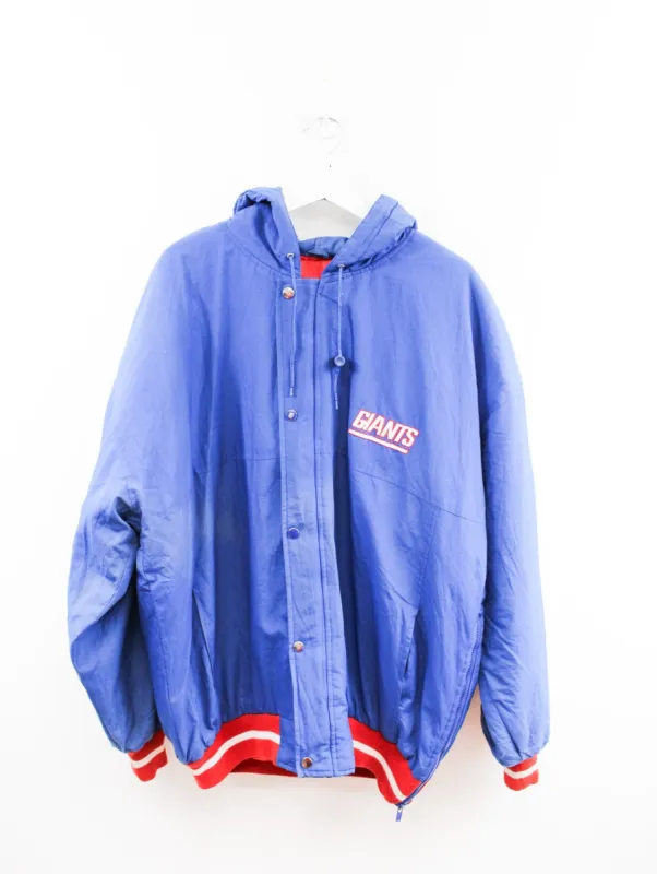 Vintage Starter NFL New York Giants Script Winter Jacket sold by HG Vintage