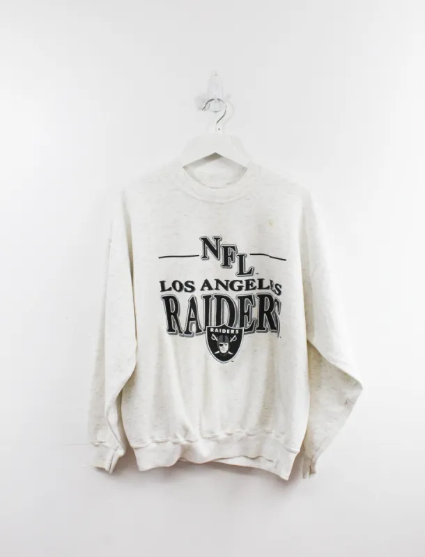 Vintage NFL Los Angeles Raiders Logo Crewneck sold by HG Vintage