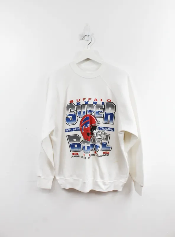 Vintage 92' NFL Buffalo Bills AFC Champ Crewneck sold by HG Vintage