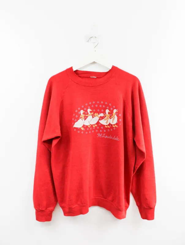 Vintage Ft. Lauderdale Ducks & Bows Crewneck sold by HG Vintage