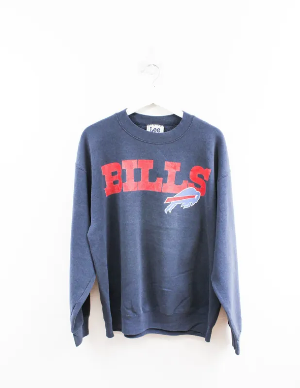 Vintage 1998 NFL Buffalo Bills Logo & Flutie 7 Crewneck sold by HG Vintage