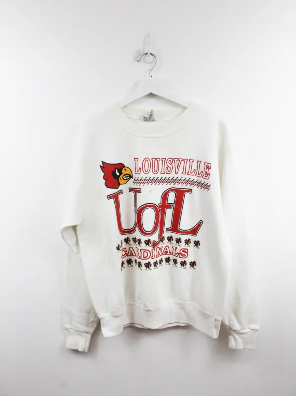 Vintage Louisville Cardinals Logo Crewneck sold by HG Vintage