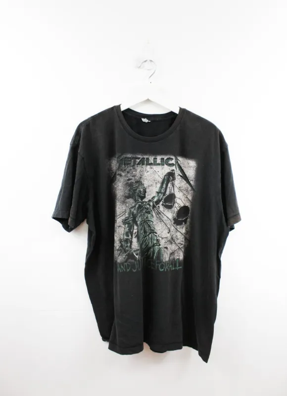 Metallica And Justice For All Graphic Tee sold by HG Vintage