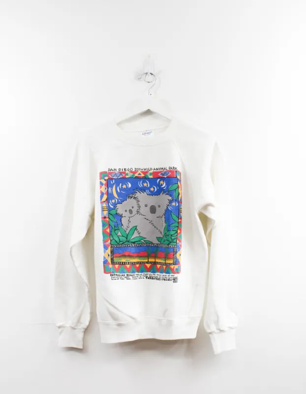 Vintage San Diego Zoo Koala Hanes 50/50 Crewneck sold by HG Vintage