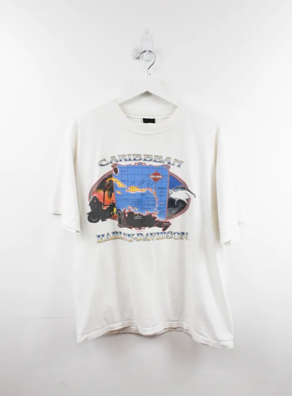 Vintage Harley Davidson 2000 Caribbean Tee sold by HG Vintage