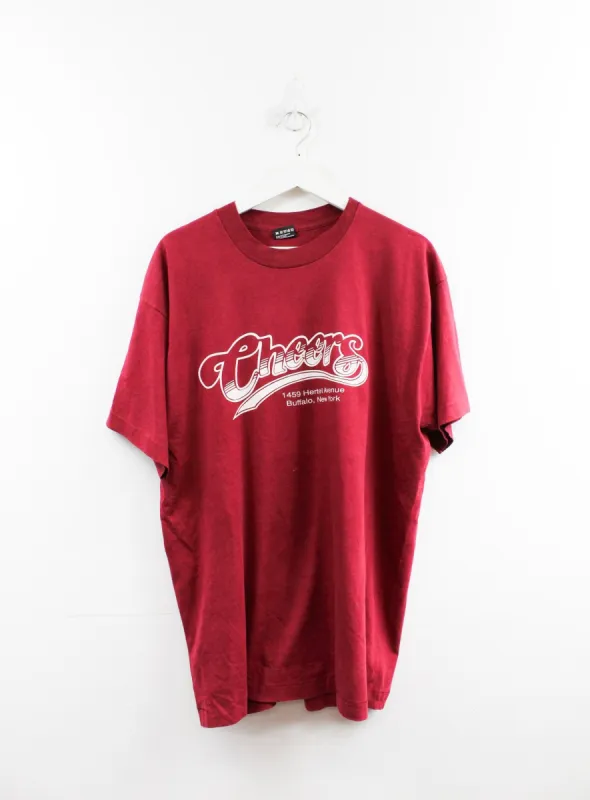 Vintage Single Stitch Cheers Buffalo New York Fruit Of The Loom Tee sold by HG Vintage