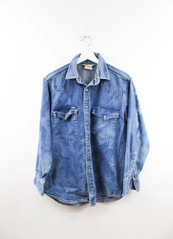 Carhartt Denim Western Shirt sold by HG Vintage