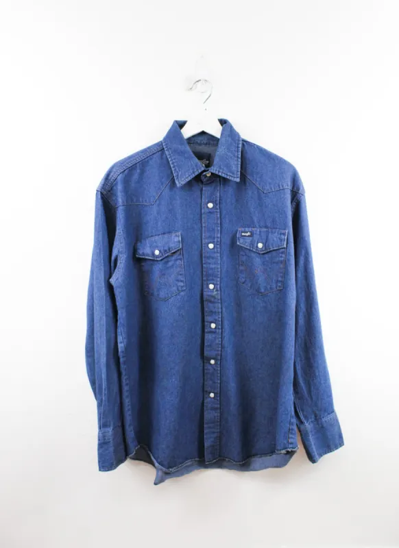 Wrangler Denim Western Shirt 4 sold by HG Vintage