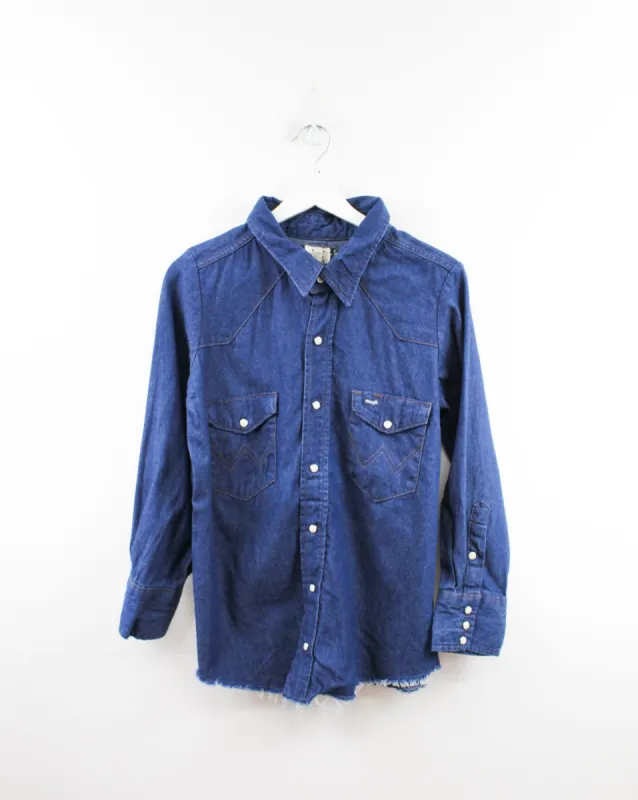 Wrangler Denim Pearls Western Shirt 5 made by Wrangler