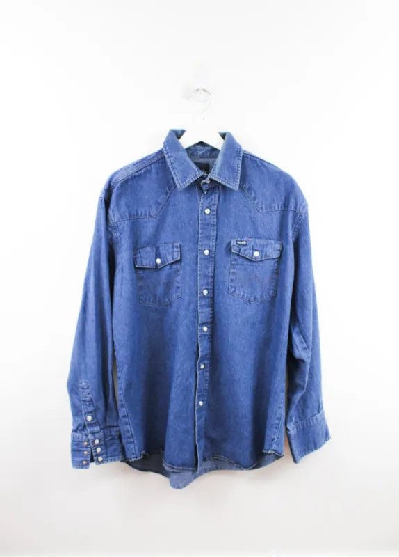 Wrangler Denim Western Shirt 6 sold by HG Vintage