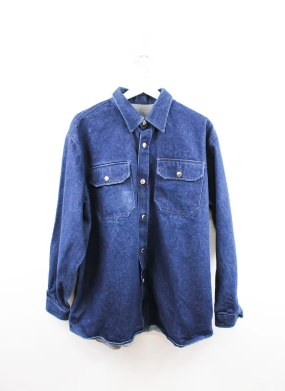 Vintage Harbour City Denim Western Shirt sold by HG Vintage