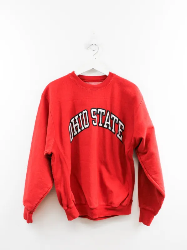 Vintage Ohio State University Embroidered Script Crewneck sold by HG Vintage