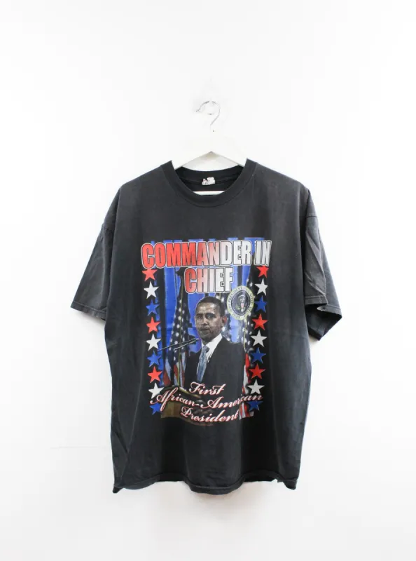Vintage Obama Commander In Chief Tee sold by HG Vintage