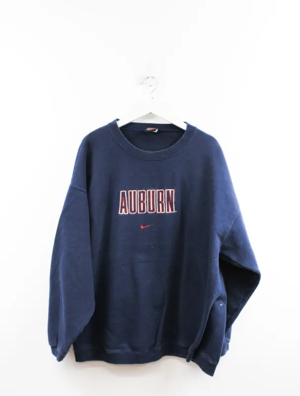 Vintage Nike University Of Auburn Embroidered Script Crewneck sold by HG Vintage