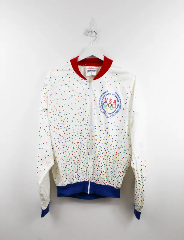 1988 USA Olympic Committee Light Windbreaker sold by HG Vintage