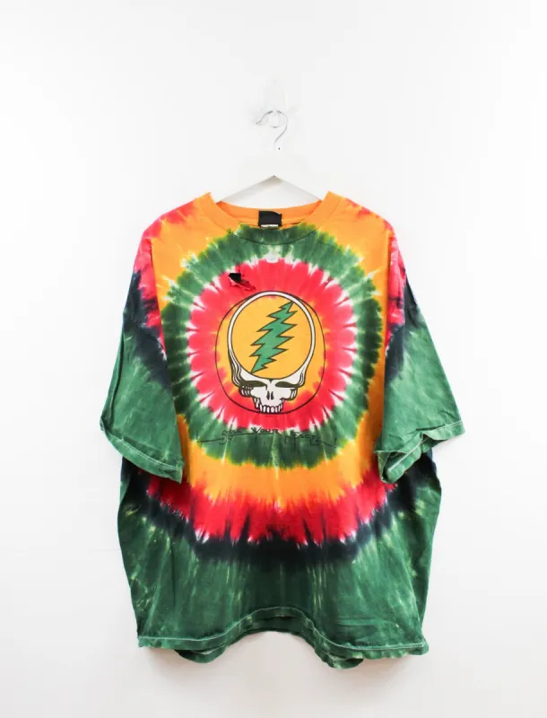 Vintage Grateful Dead Steal Your Face Liquid Blue Tee sold by HG Vintage