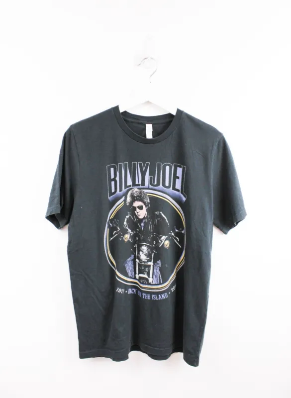 Billy Joel Motorcycle Picture Tee sold by HG Vintage