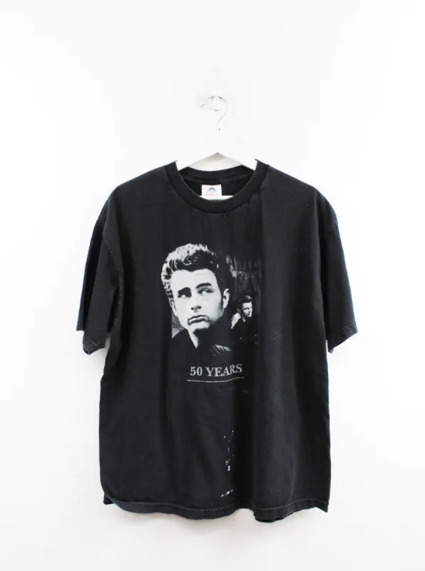 Vintage James Dean 50 Years Picture Tee sold by HG Vintage