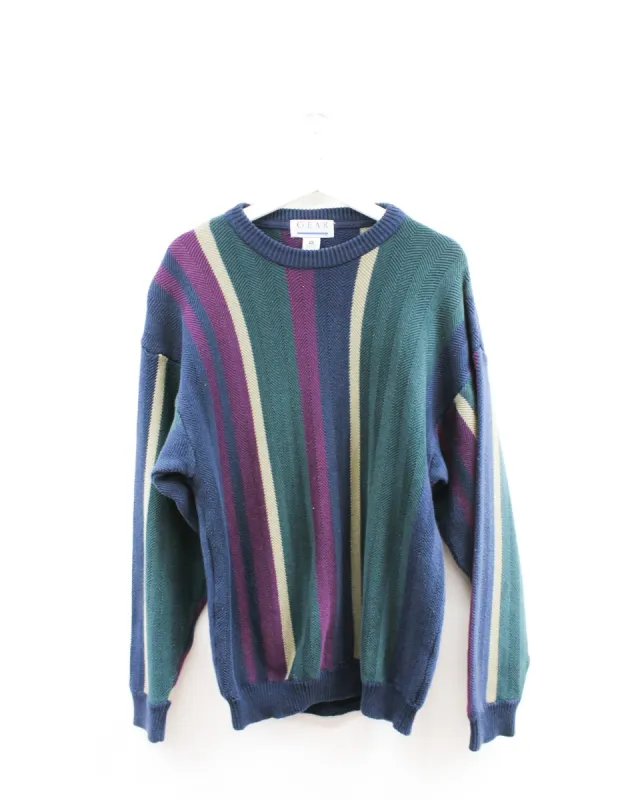 Vintage Gear Knit Sweater sold by HG Vintage