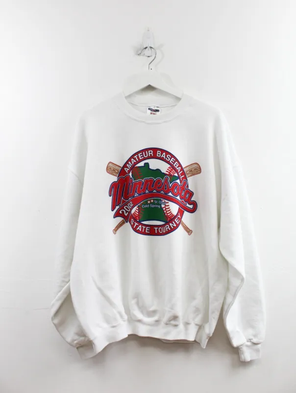 Vintage 2002 Minnesota Amateur Baseball Crewneck sold by HG Vintage