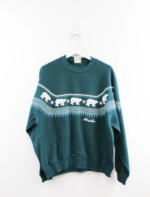 Vintage Alaska & Bears Crewneck sold by HG Vintage
