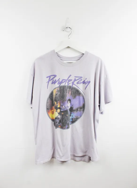 Prince Circle Purple Rain (Lilac) Tee sold by HG Vintage