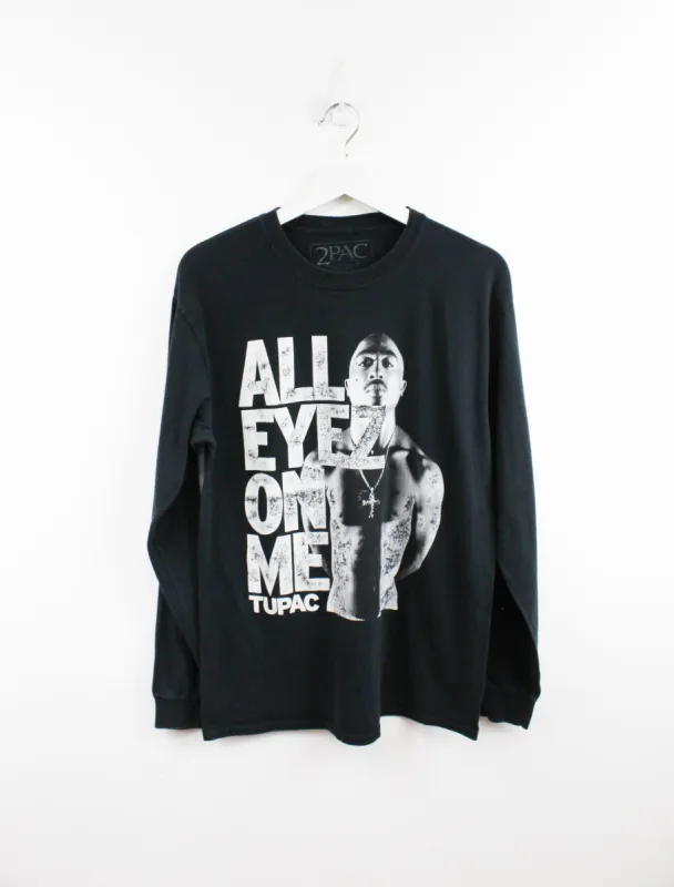 Tupac All Eyez On Me Long Sleeve Tee sold by HG Vintage